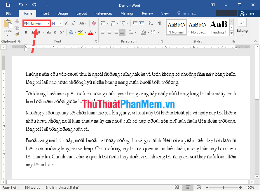 How to fix font errors in Word when downloading documents online Picture 5