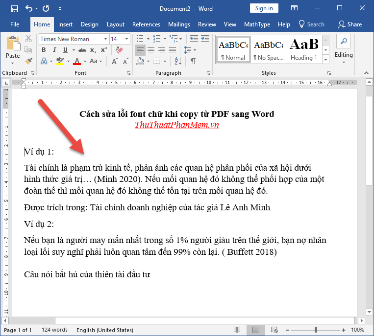 How to fix font errors when copying from PDF to Word Picture 10