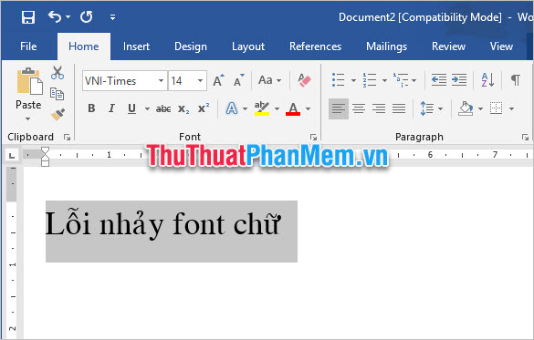 How to fix font jump error in Word Picture 6