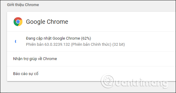 How to fix Google Chrome code 7 update error 0x80040905 - TipsMake.com