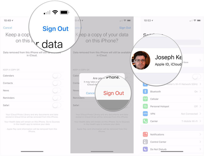 How to fix iCloud error requires login on iPhone and iPad Picture 3