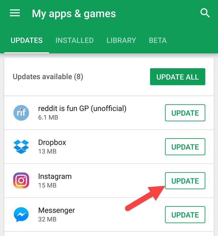 How to fix Instagram does not work Picture 5