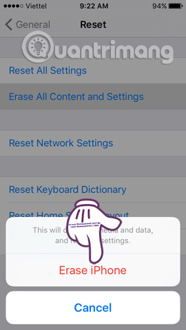 How to fix iPhone error does not ring when there is a call Picture 15