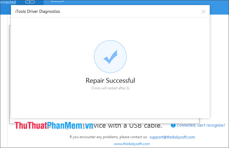 How to fix iTools error not receiving iPhone Picture 9