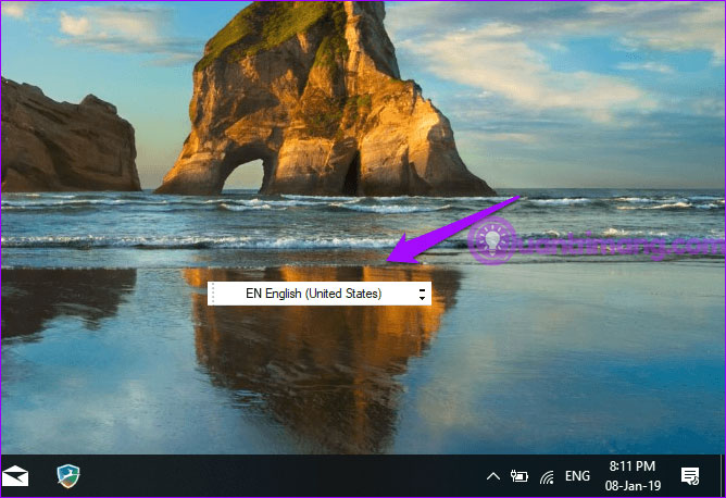 How to fix Language bar loss error on Windows 10 Picture 9