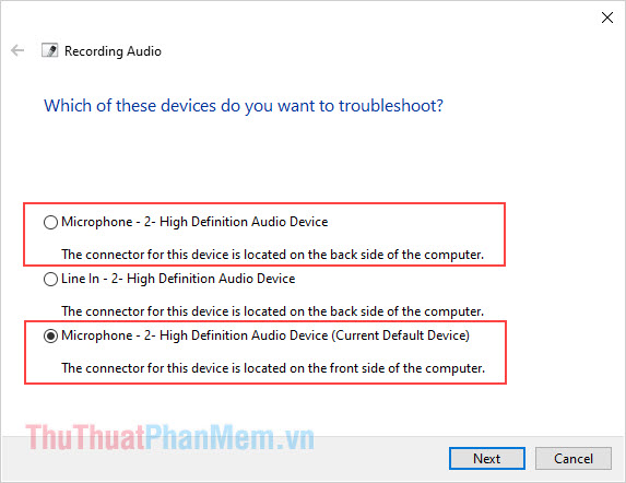 How to fix Laptop does not recognize the headset mic Picture 8