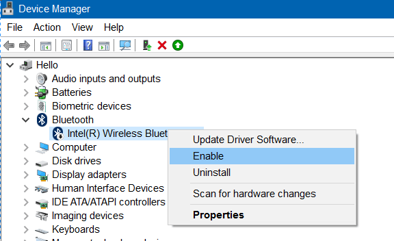 How to fix lost Bluetooth error on Windows 10 Settings settings Picture 4