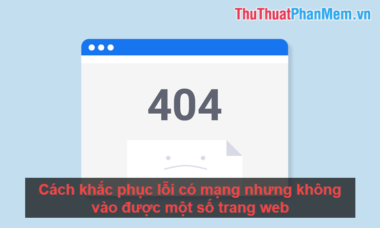 How to fix network problems but can't access some websites Picture 1