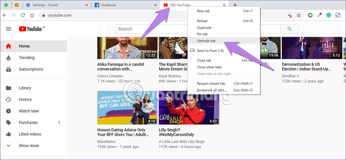 How to fix no sound in Google Chrome on Windows 10 Picture 1