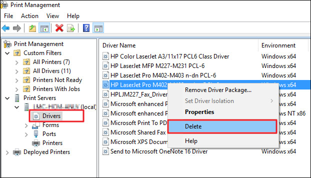 How to fix offline errors of printers on Windows 10 Picture 15