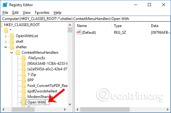 How to fix Open with missing errors in the right-click menu Picture 4