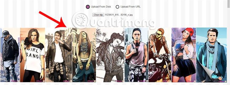 How to fix photos in GTA game style with iToon Picture 12