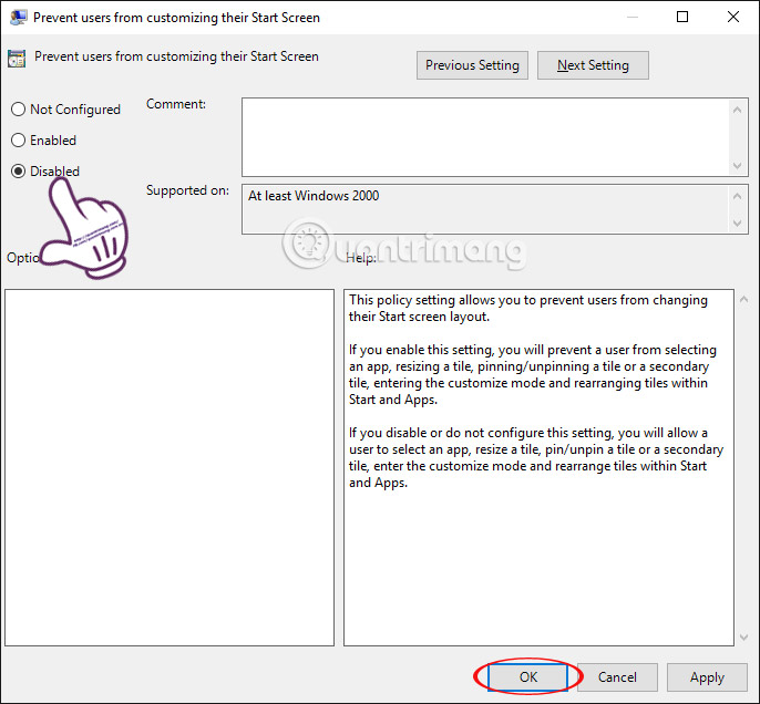 How to fix Pin to Start error on Windows 10 Picture 4