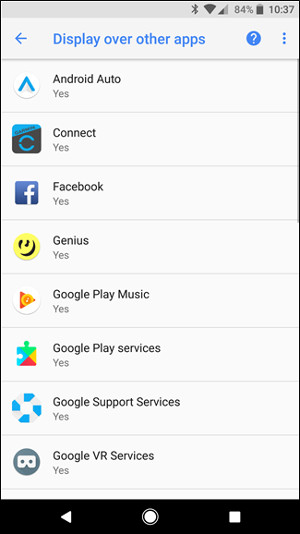 How to fix 'Screen overlay detected' error on Android device Picture 10