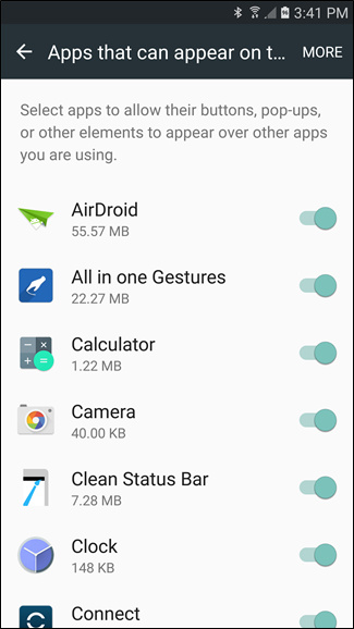 How to fix 'Screen overlay detected' error on Android device Picture 22