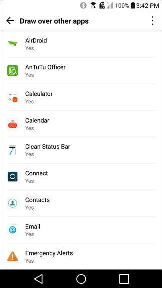 How to fix 'Screen overlay detected' error on Android device Picture 28