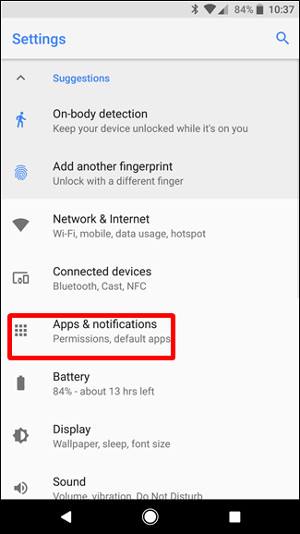 How to fix 'Screen overlay detected' error on Android device Picture 6