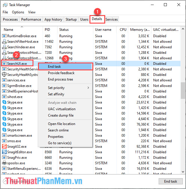 How to fix Search failed in Win 10 Picture 13