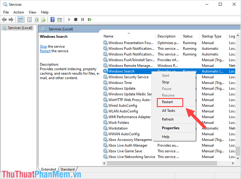 How to fix Search failed in Win 10 Picture 9