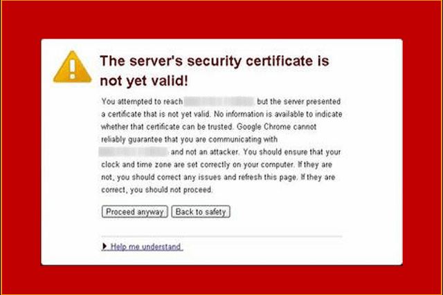 How to fix SSL connection errors on Chrome and Firefox Picture 7