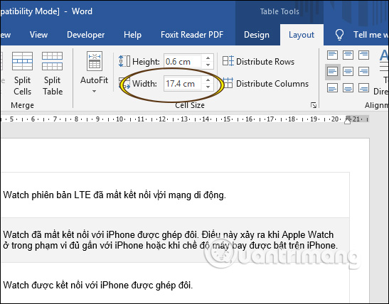 How to fix table errors in Word overflow Picture 4