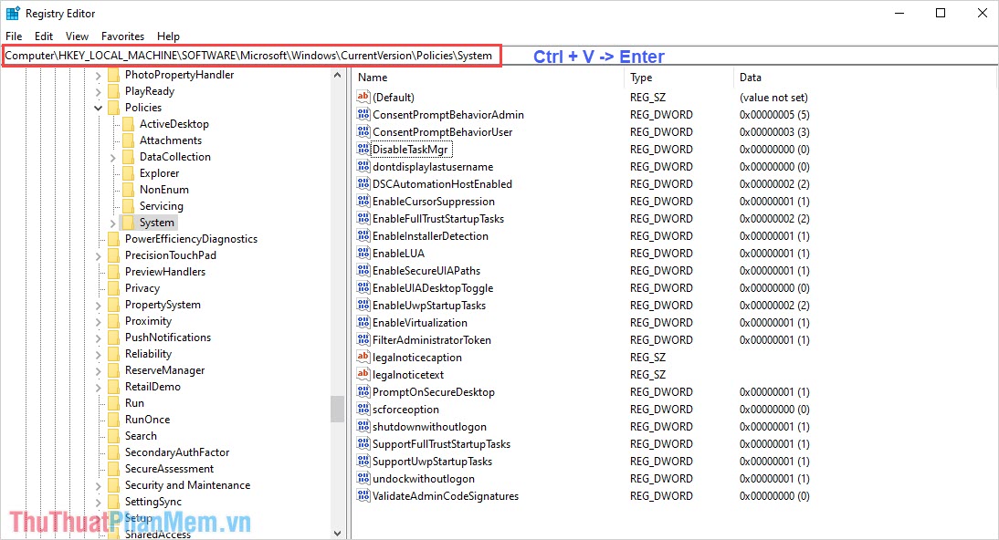 How to fix Task Manager is hidden, not displayed on Windows 10 Picture 8