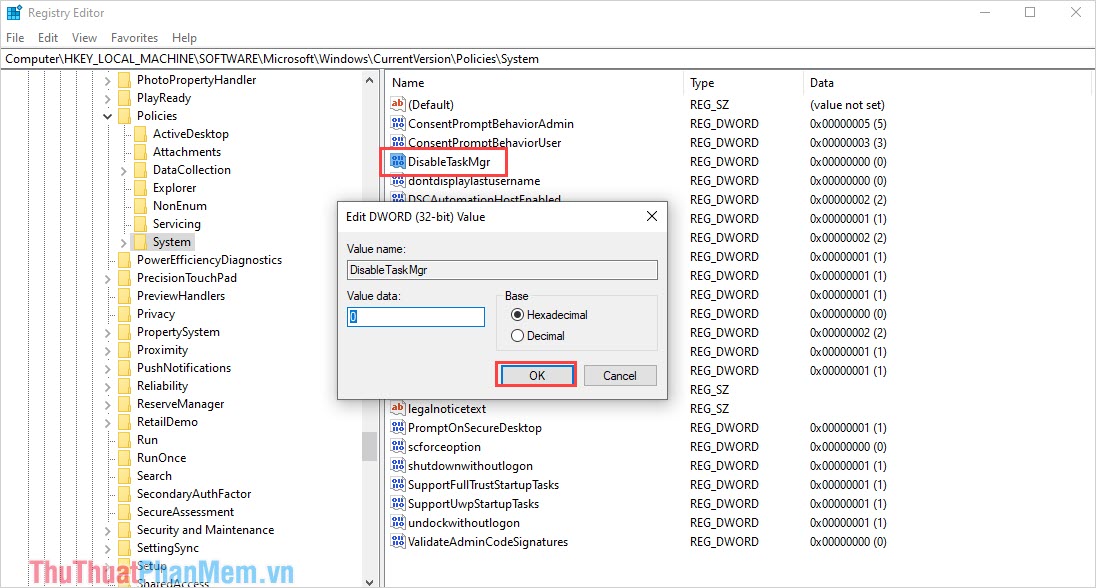 How to fix Task Manager is hidden, not displayed on Windows 10 Picture 9