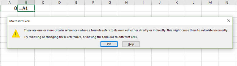 how-to-fix-the-circular-reference-error-in-excel