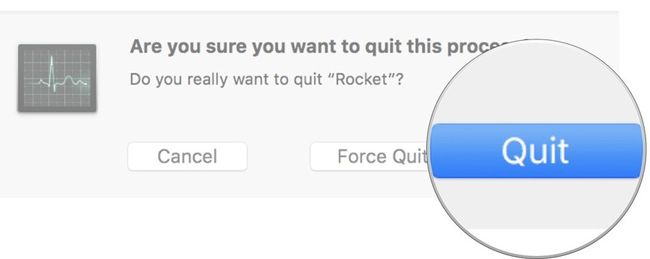 How to fix the error cannot delete the application on Mac OS Picture 8