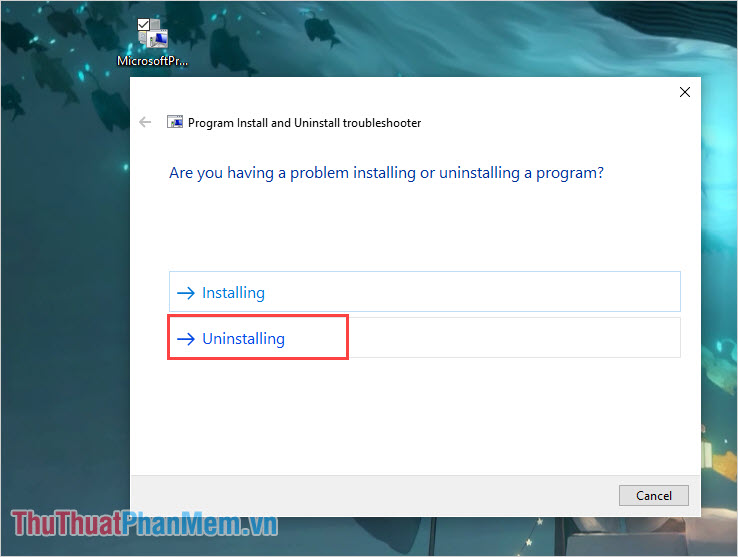 How to fix the error does not remove the software Picture 10