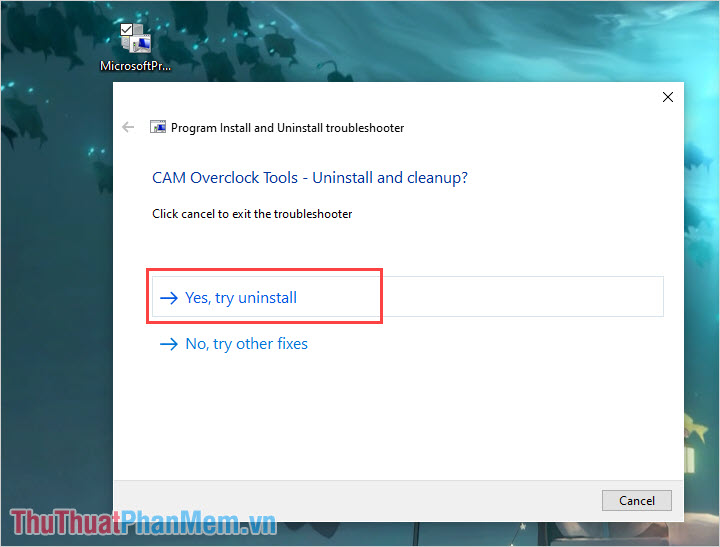 How to fix the error does not remove the software Picture 12