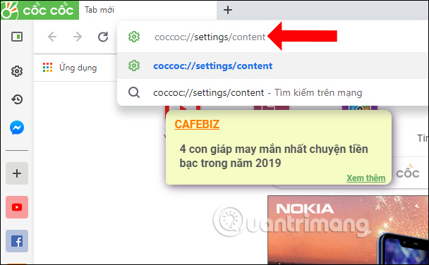 How to fix the error is not accessible coccoc // plugins Picture 4
