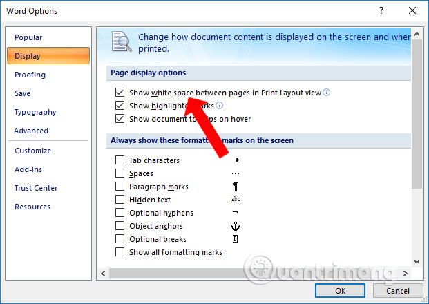 How to fix the error is not aligned on Word Picture 8