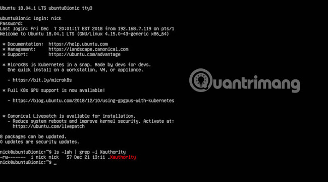 How to fix the error is not logged in Ubuntu Picture 4