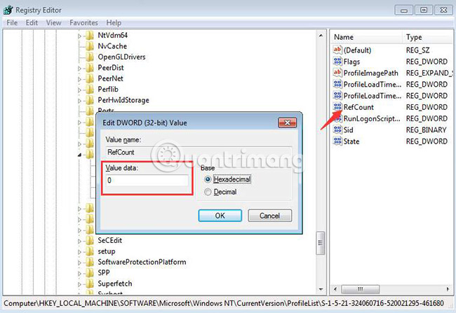 How to fix the error The User Profile Service failed the logon. Không thể nạp được người dùng profile Picture 11