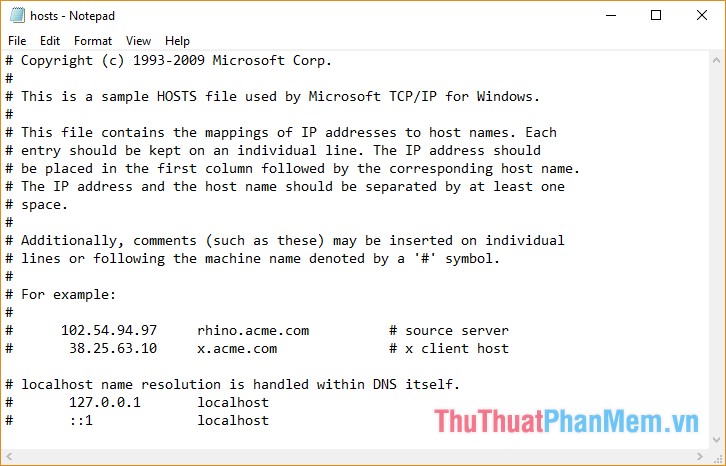 How to fix the hosts file on Windows 10 Picture 6