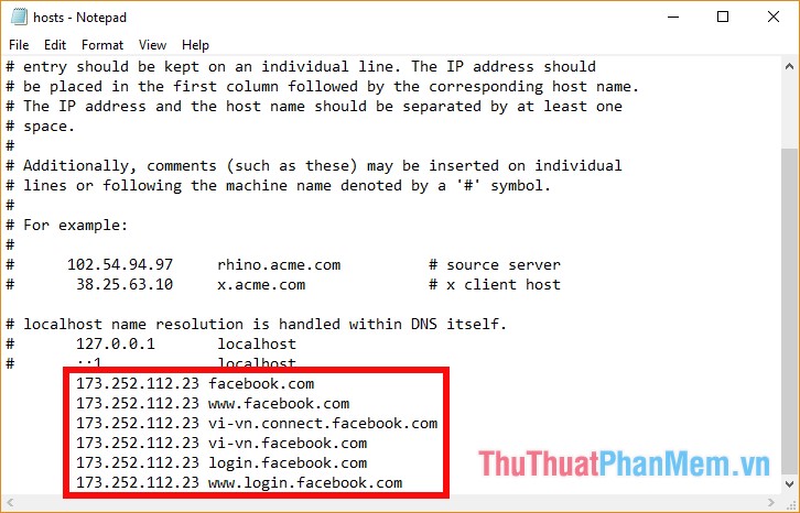 How to fix the hosts file on Windows 10 Picture 7
