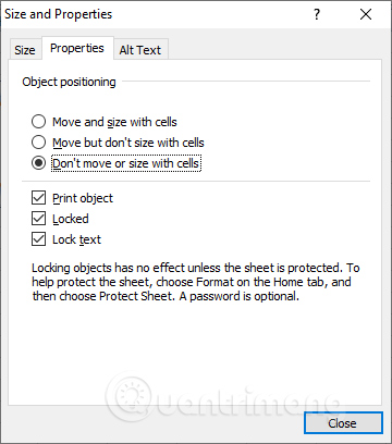 How to fix the insertion block in Excel Picture 4