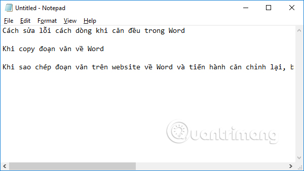 How to fix the line spacing when aligning in Word Picture 3