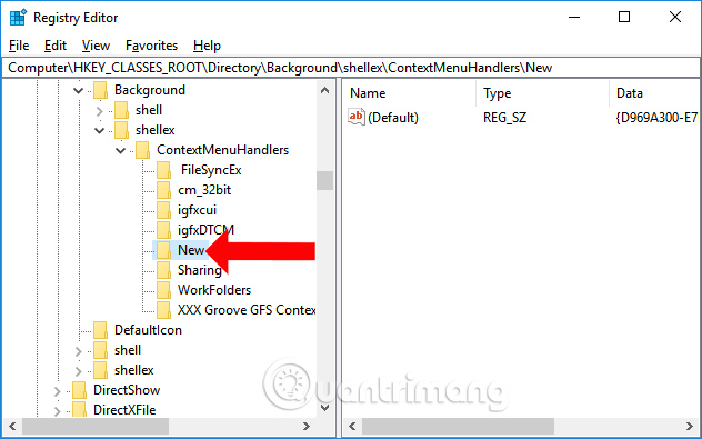 How to fix the loss of the New menu in the right-click menu Picture 5