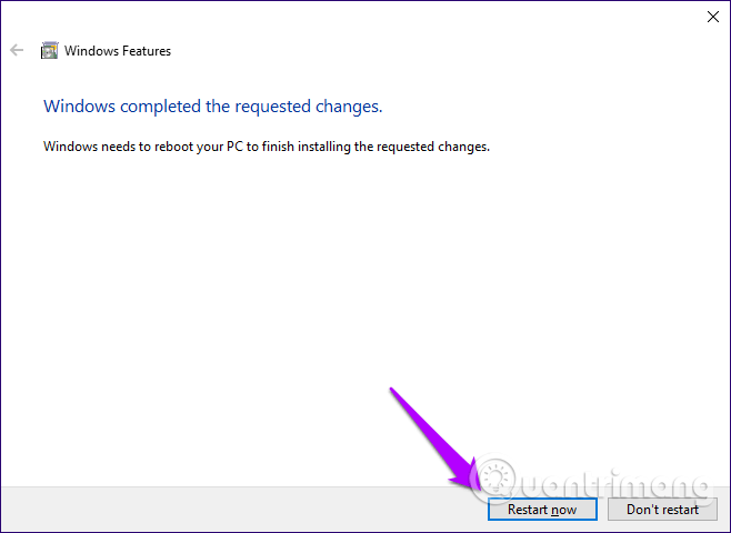 How to fix the problem of missing the Sandbox feature after updating Windows 10 May 2019 Picture 6