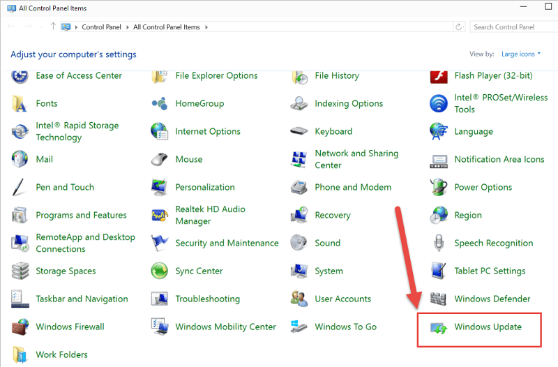 How to fix the screen error of Windows 7/8 / 8.1 / 10 is black Picture 5