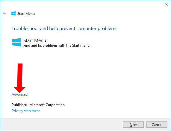 How to fix the Start menu error on Windows 10 April 2018 Picture 3
