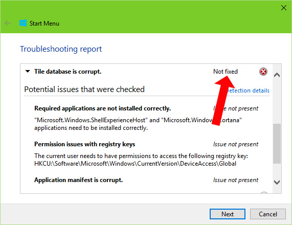How to fix the Start menu error on Windows 10 April 2018 Picture 4