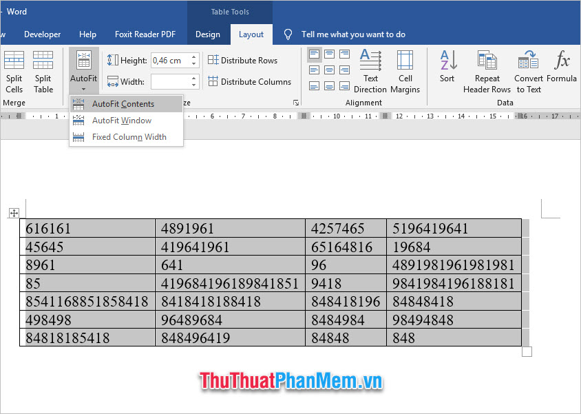 How To Fix The Table In Word Is Overflowing