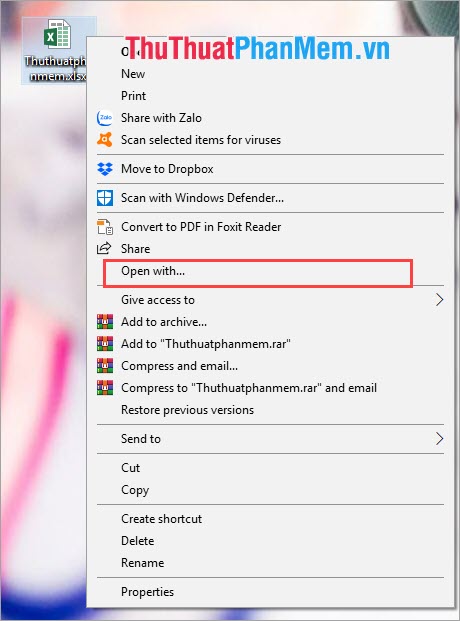How to fix There was a problem sending a command to the program when opening Excel files Picture 6