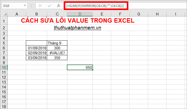 How to fix Value errors in Excel Picture 19