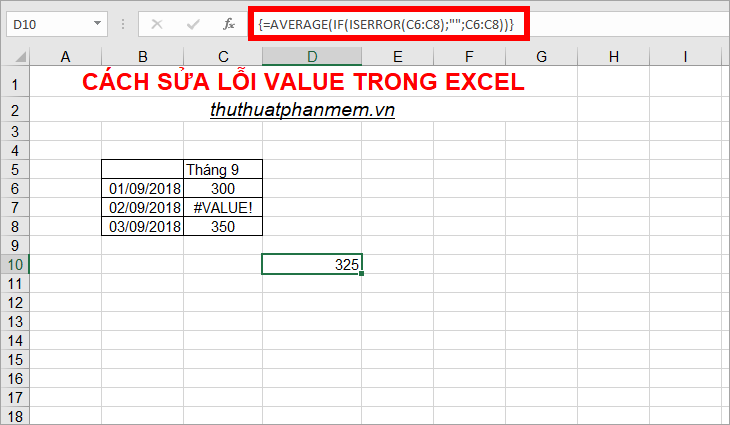 How to fix Value errors in Excel Picture 21