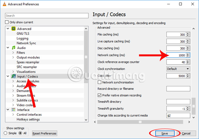 How to fix video playback errors on VLC Media Player Picture 4