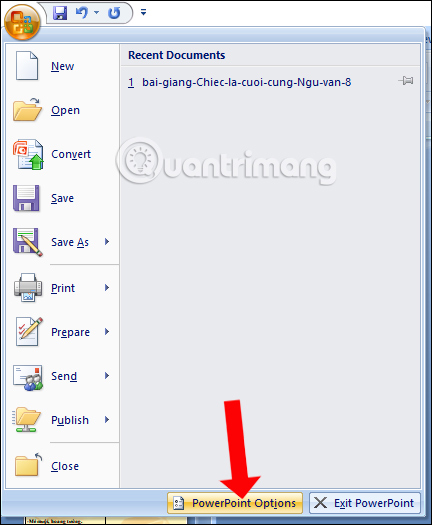 How to fix Vietnamese errors in PowerPoint Picture 2